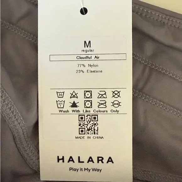 NWT Halara Cloudful Air High Waisted Drawstring Joggers in Gray Medium - Picture 8 of 10